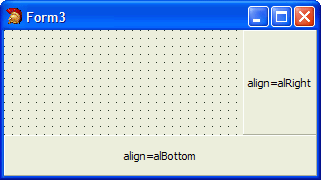  :  -  Align=alRight,  - Align=alBottom
